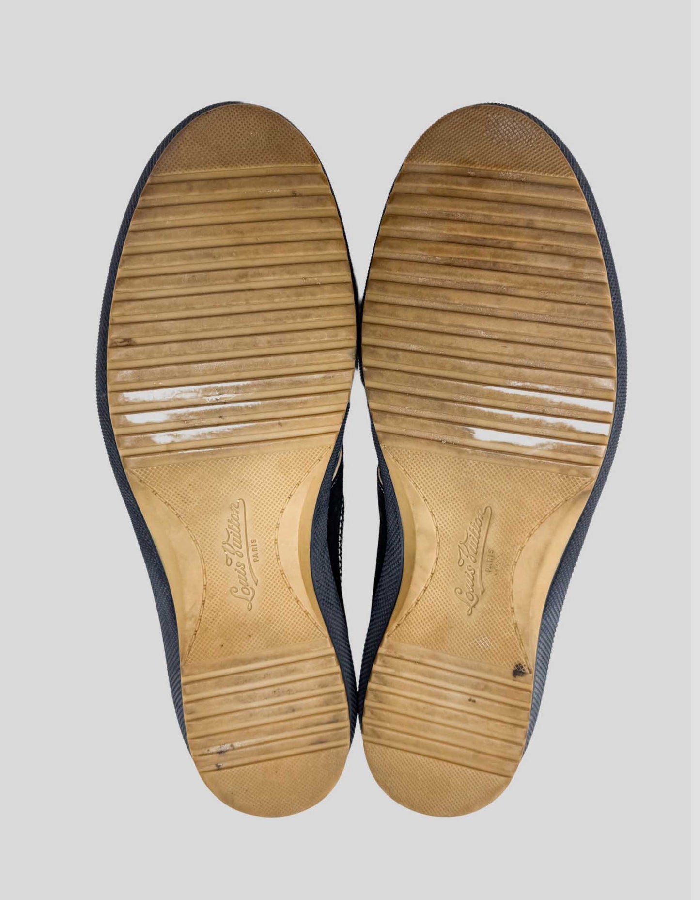 LOUIS VUITTON Denim Printed Sneakers - 10.5 US