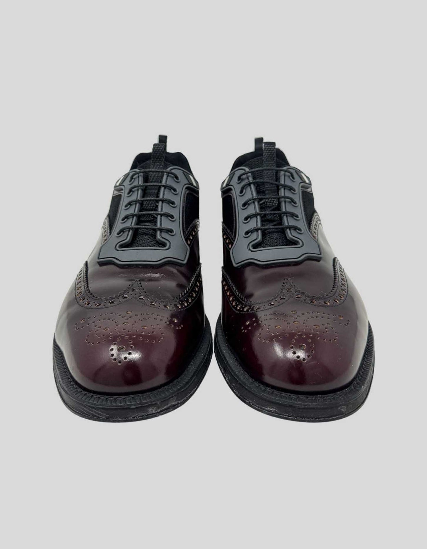 PRADA Spazzolato Leather Shoes w/ Tags - 11 US
