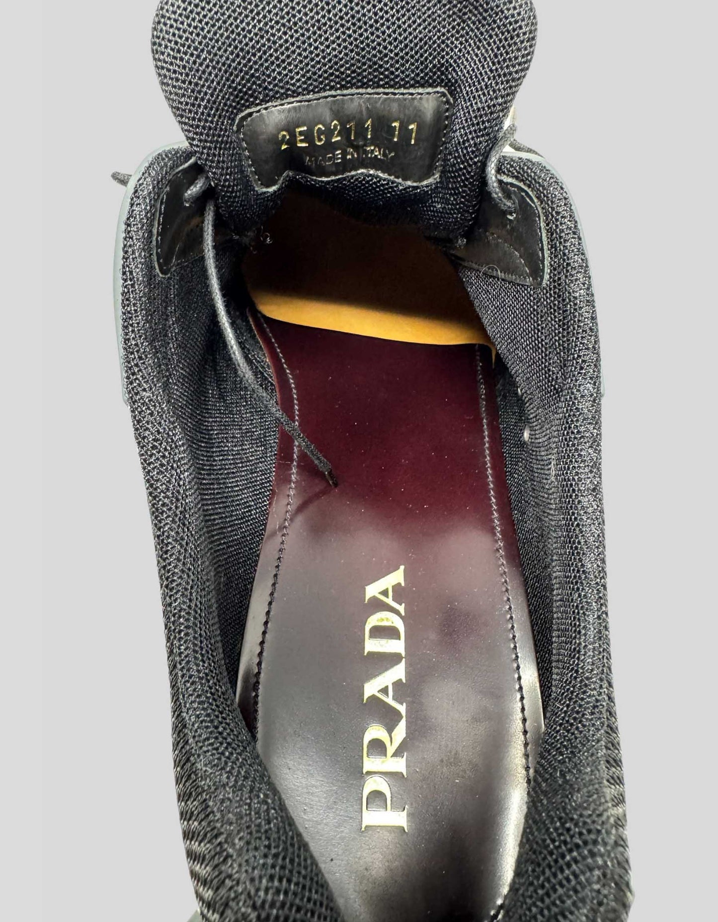 PRADA Spazzolato Leather Shoes w/ Tags - 11 US