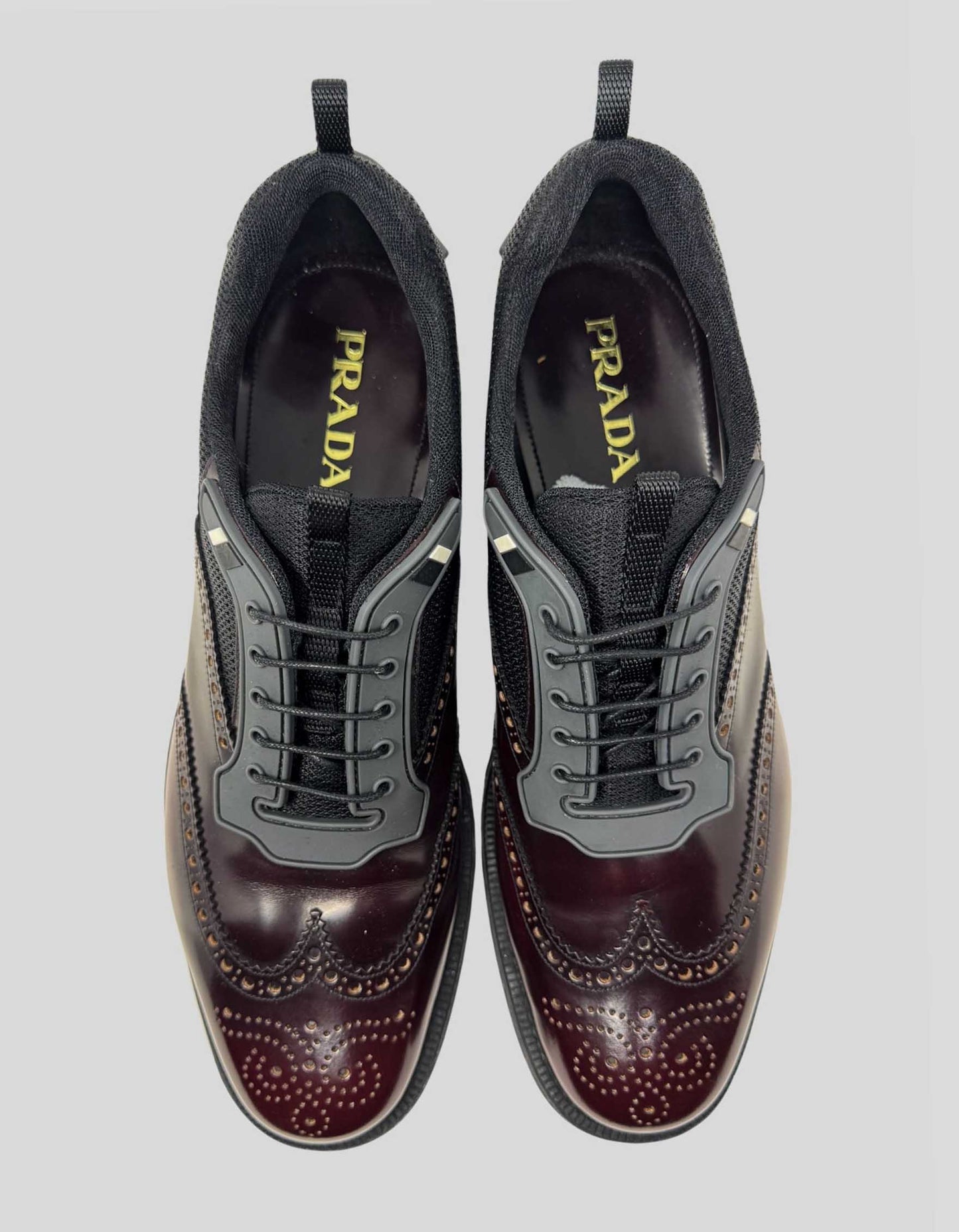 PRADA Spazzolato Leather Shoes w/ Tags - 11 US