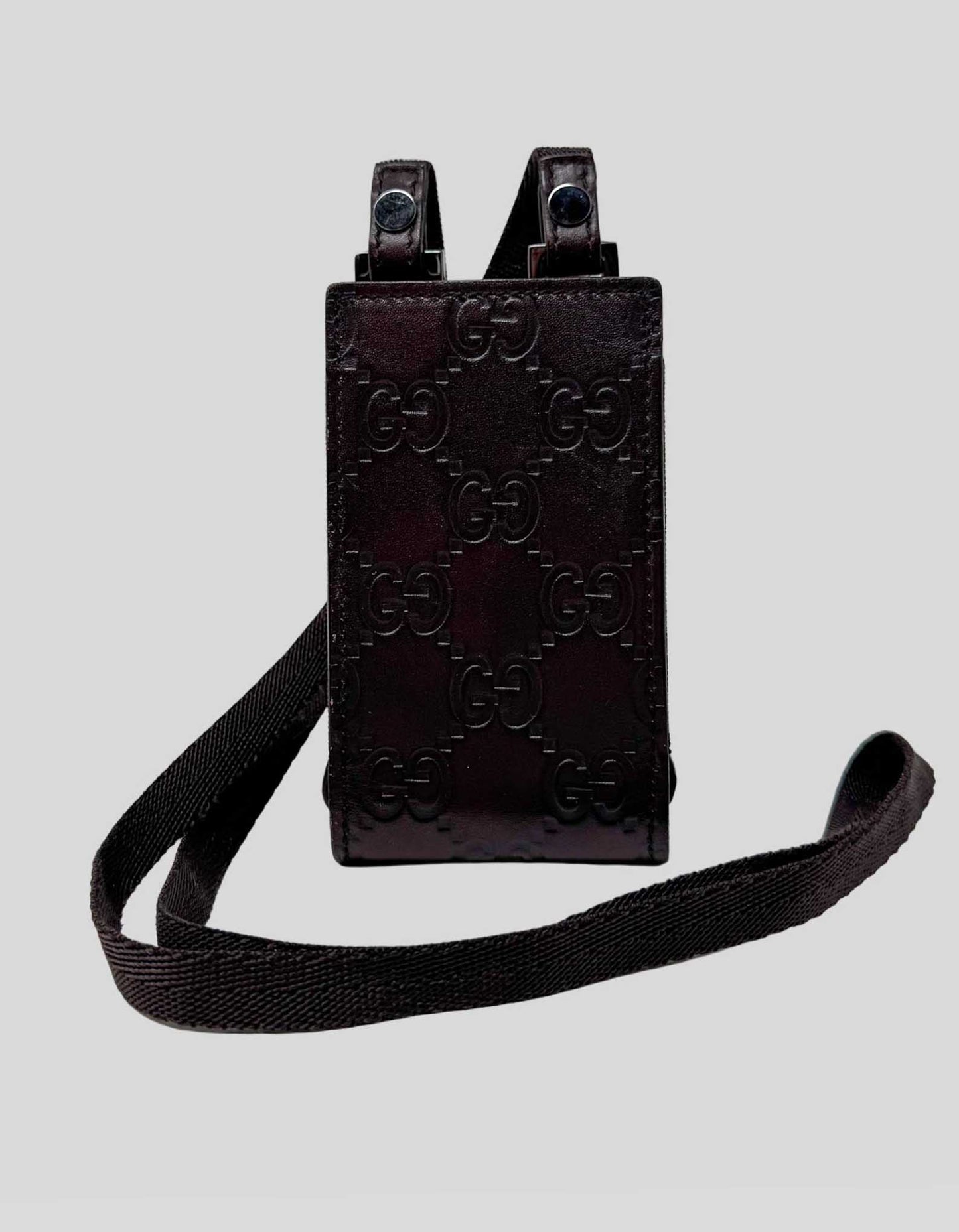 Vintage GUCCI GG Neck Strap for iPod - One Size