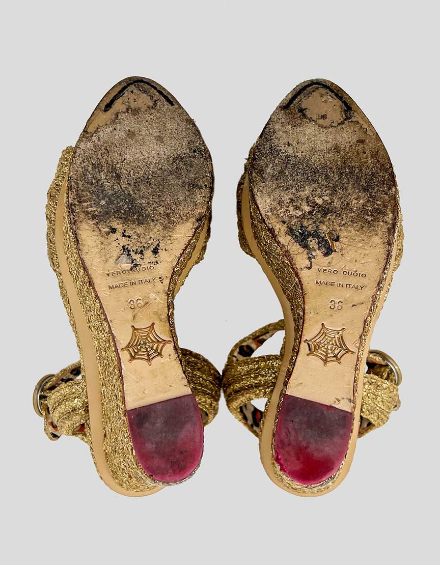 CHARLOTTE OLYMPIA Open-toe Platform Sandals - 36 IT | 6 US