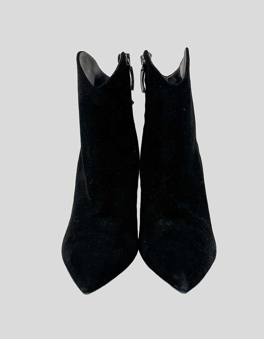 LORIBLU Suede Booties - 38 IT | 8 US