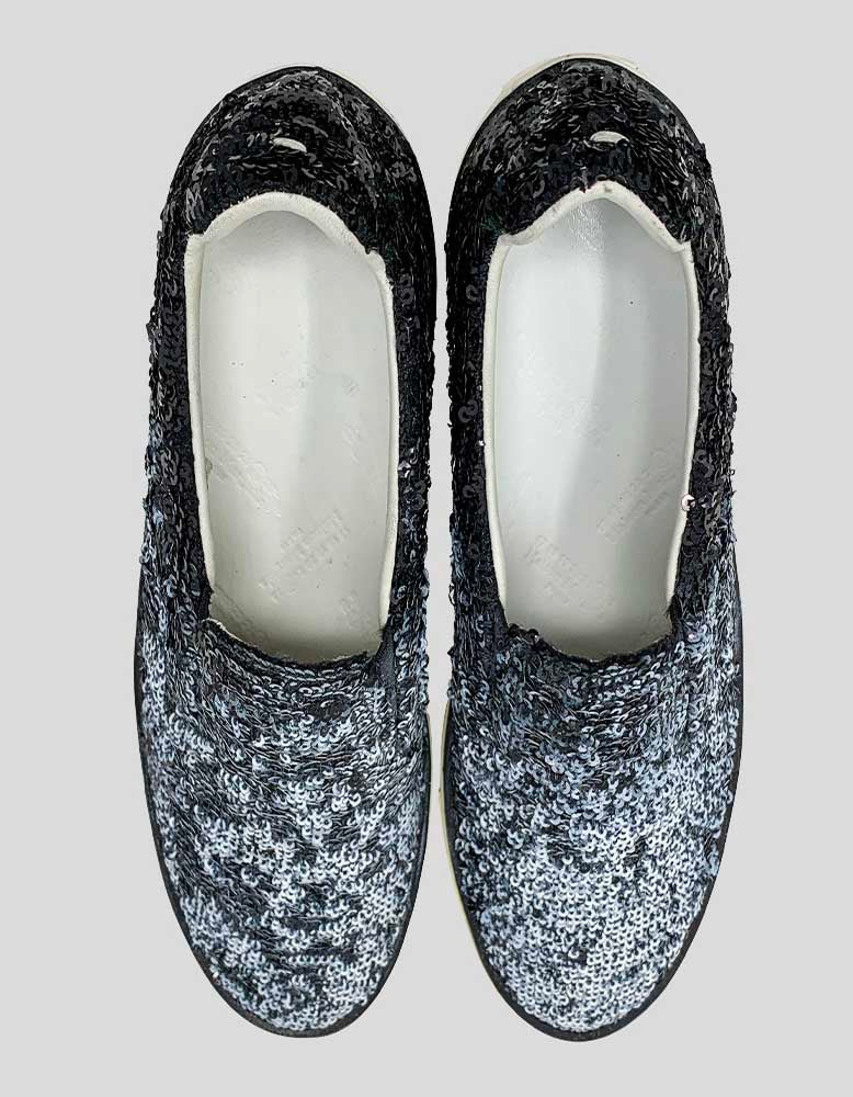 MAISON MARTIN MARGIELA Sequin Prinited Sneakers - 37 IT | 7 US