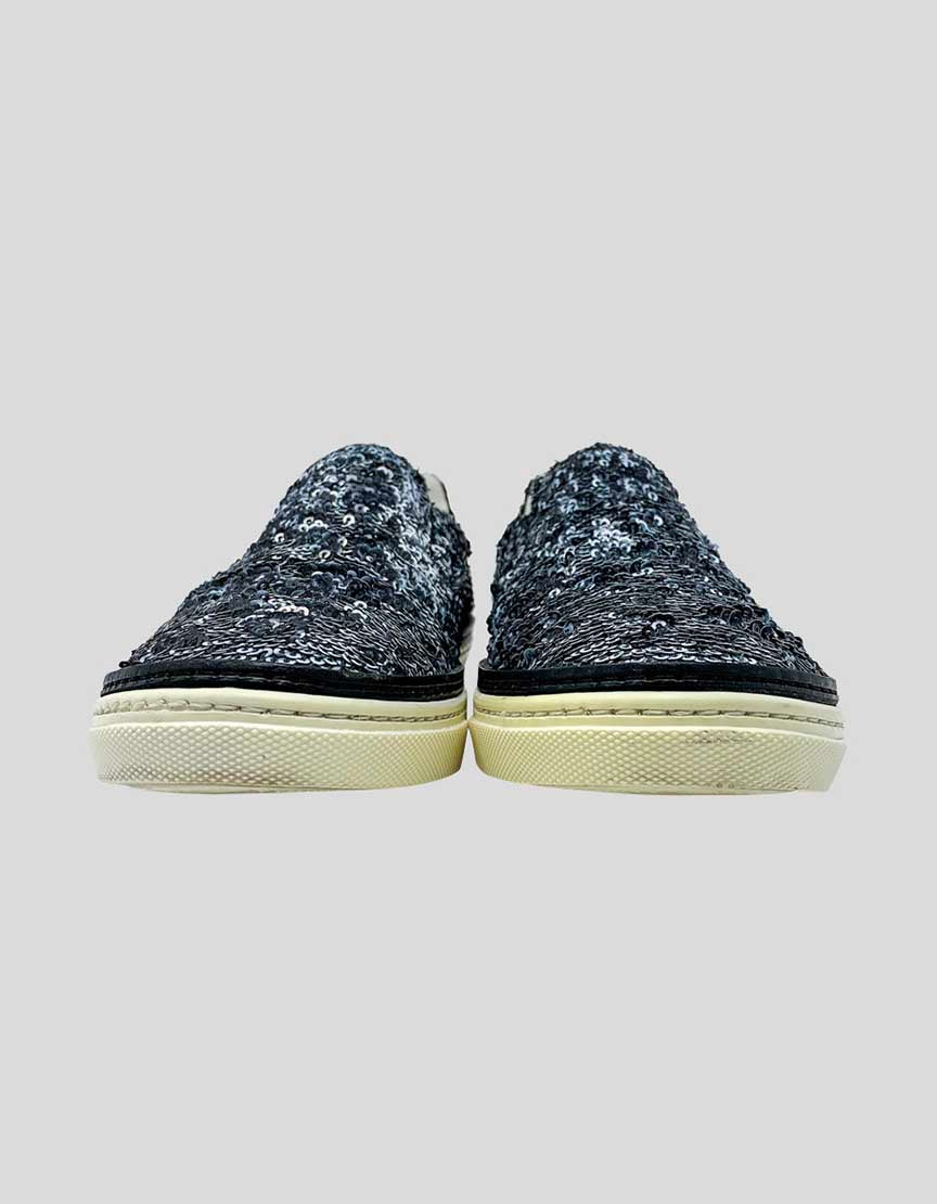 MAISON MARTIN MARGIELA Sequin Prinited Sneakers - 37 IT | 7 US