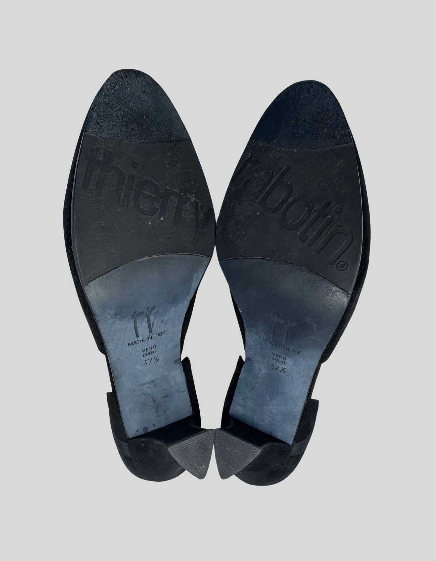 THIERRY RABOTIN Suede Heels - 37.5 IT | 7.5 US