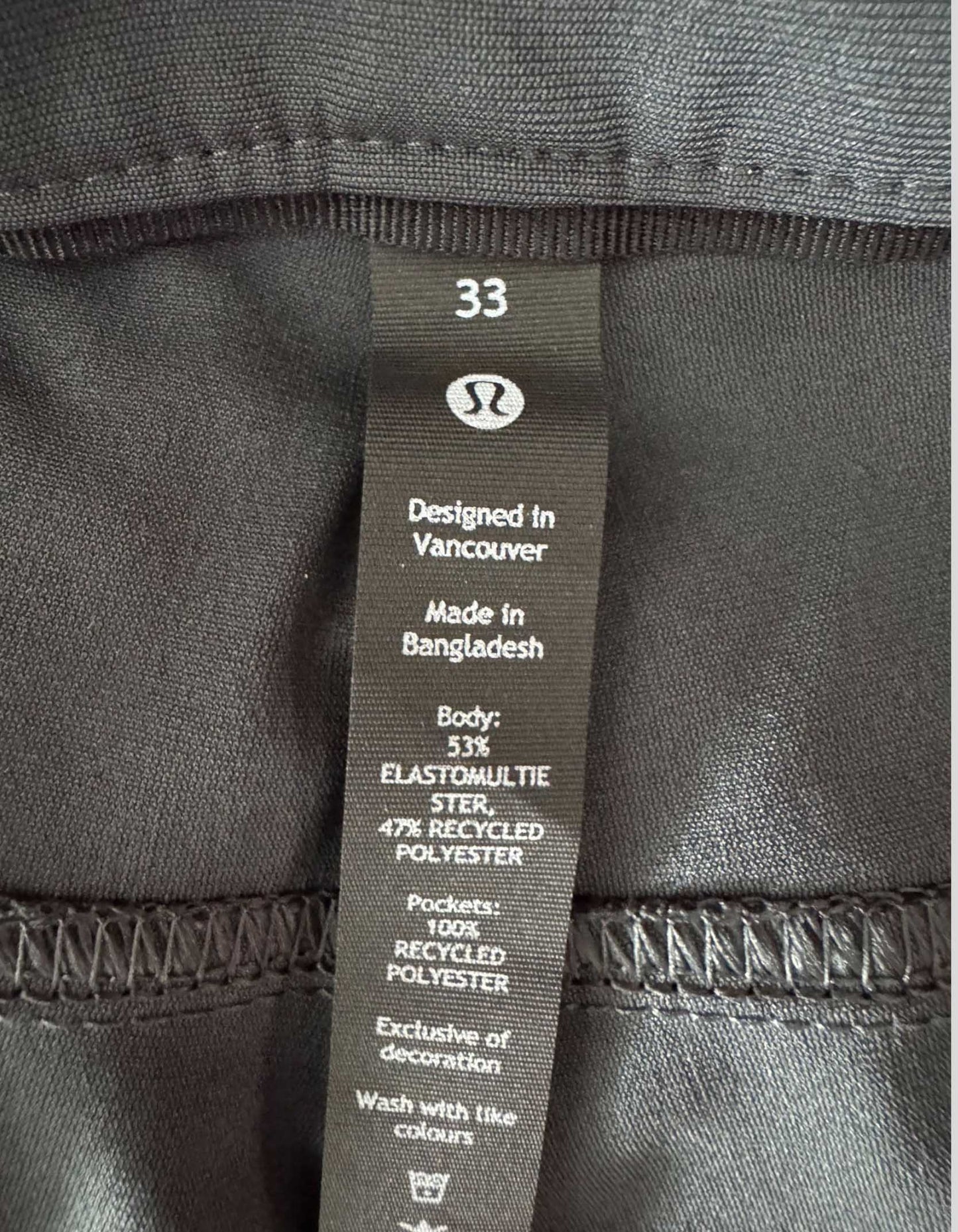 LULULEMON Trousers - 33 US