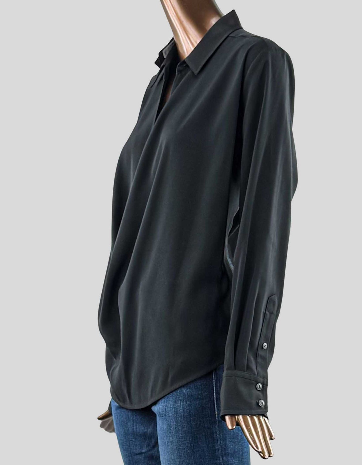 RAG & BONE Satin Blouse w/ Tags - Large