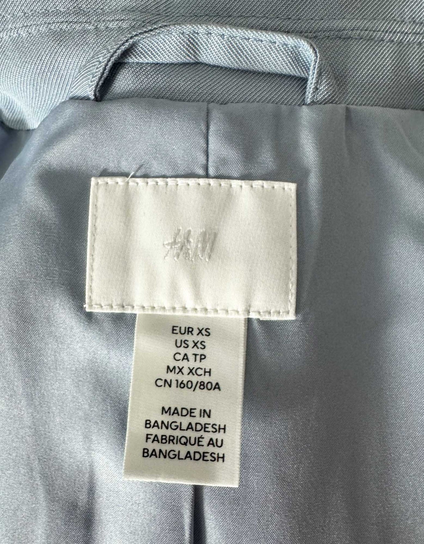 H&M Double-Breasted Blazer - X-Small