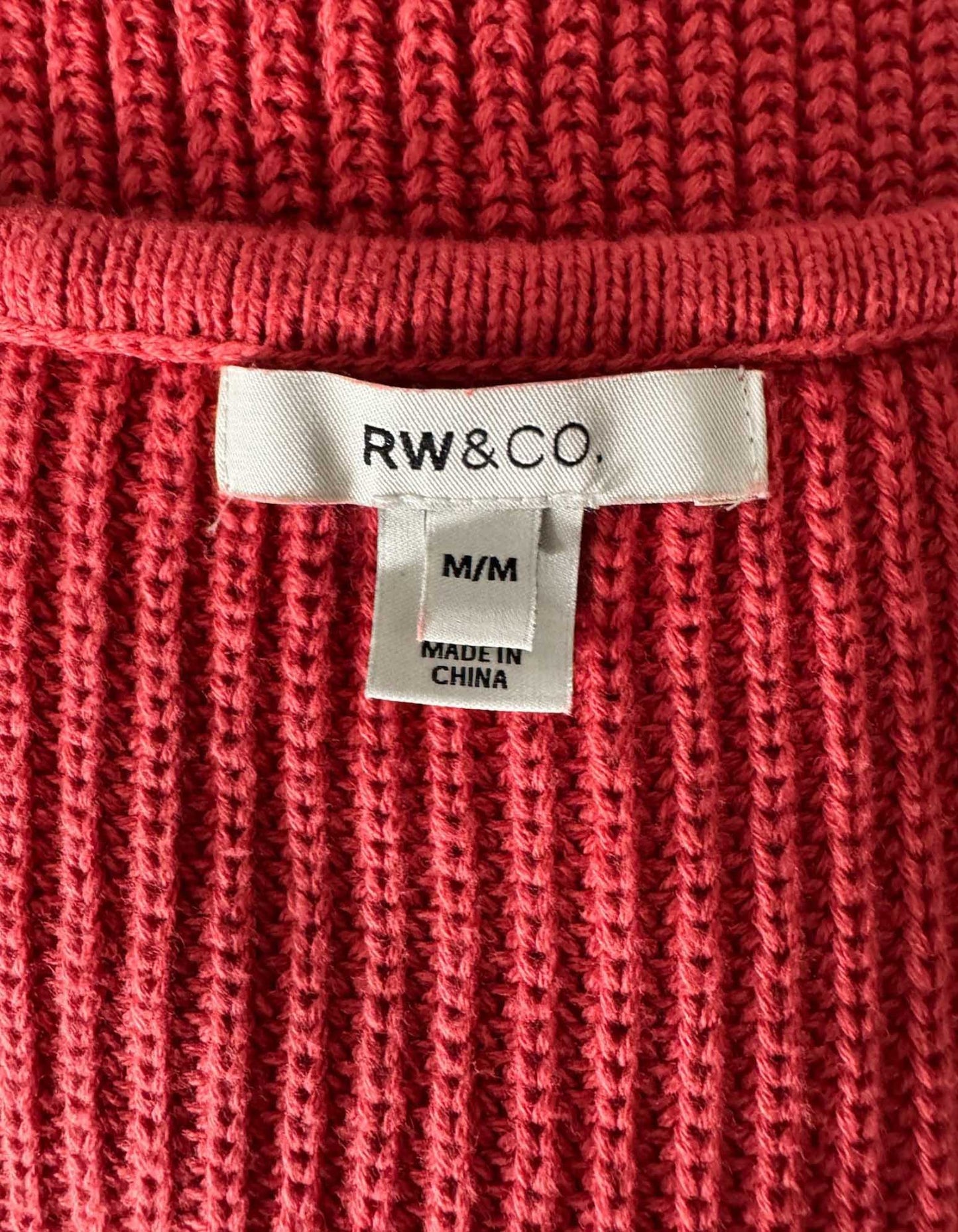 RW&CO Short Sleeve Sweater - Medium