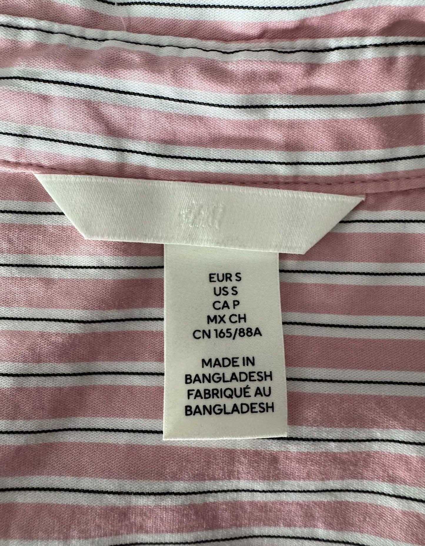 H&M Pinstripe Shirt - Small