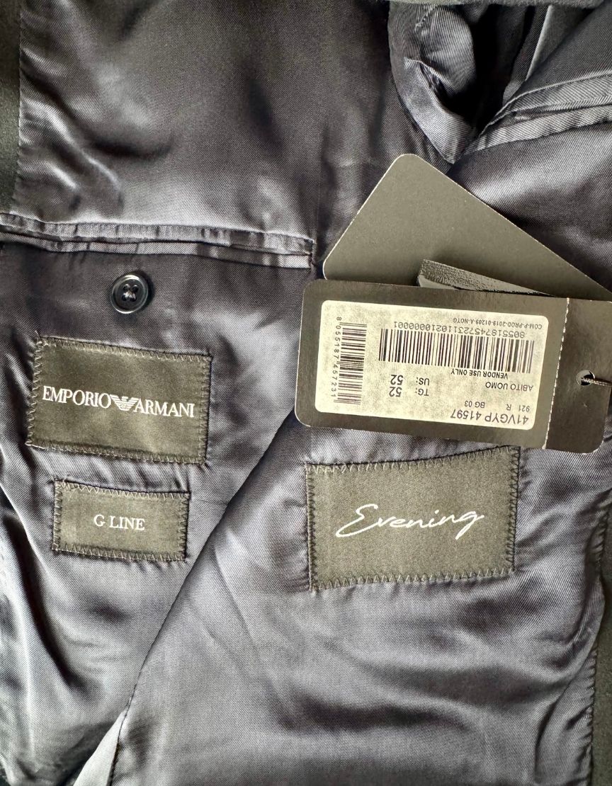EMPORIO ARMANI G Line Evening Blazer w/ Tags - 42R US | 52 IT