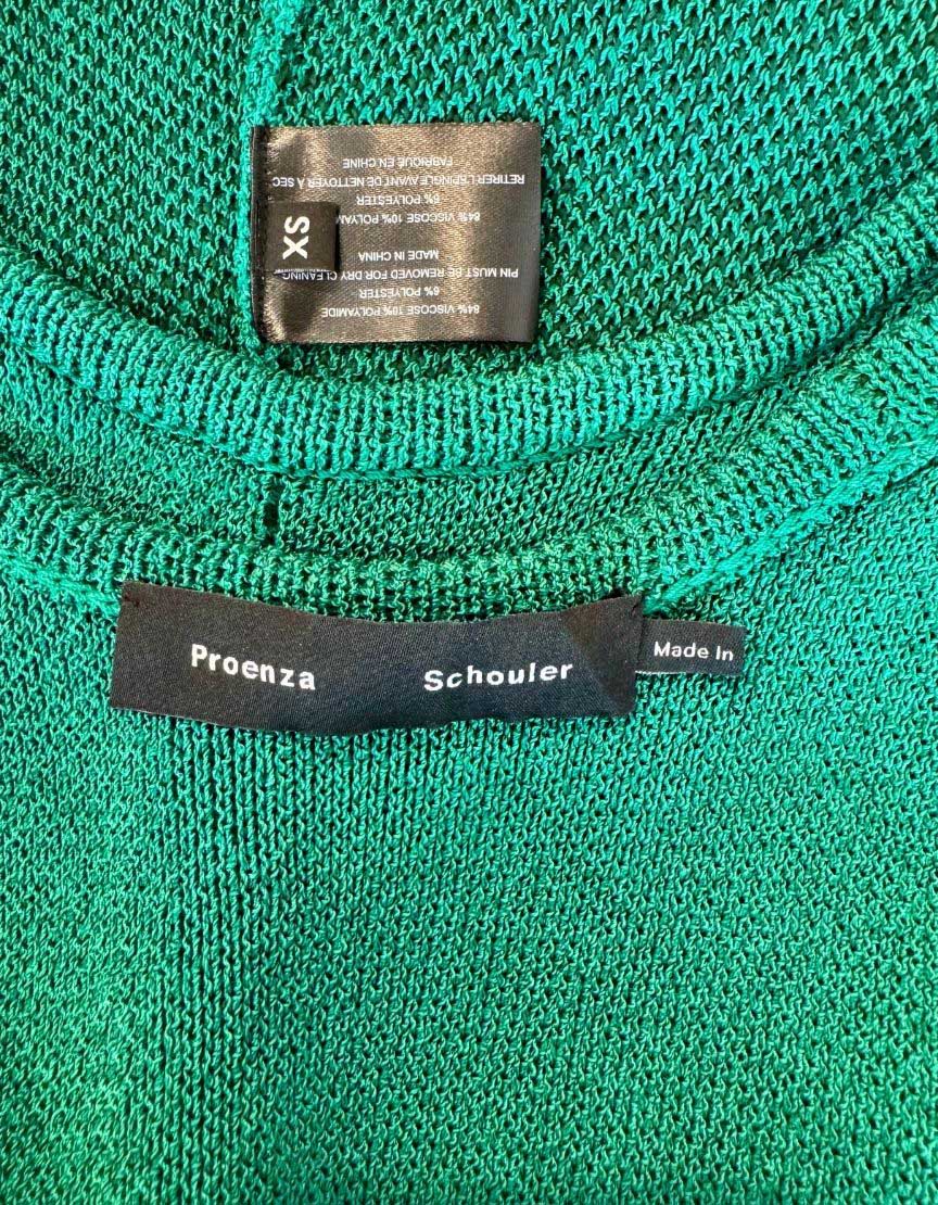 PROENZA SCHOULER Ribbed Knit Maxi Dress - X-Small