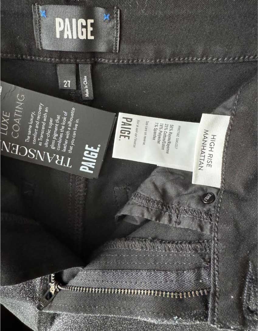 PAIGE Manhattan High Rise Bootcut Jeans w/ Tags - 27 US