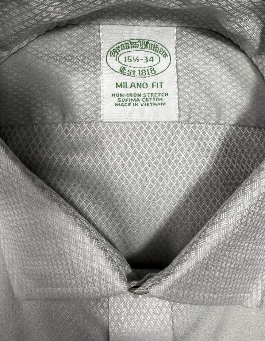 BROOKS BROTHERS Dress Shirt w/ Tags | 15½-34 US