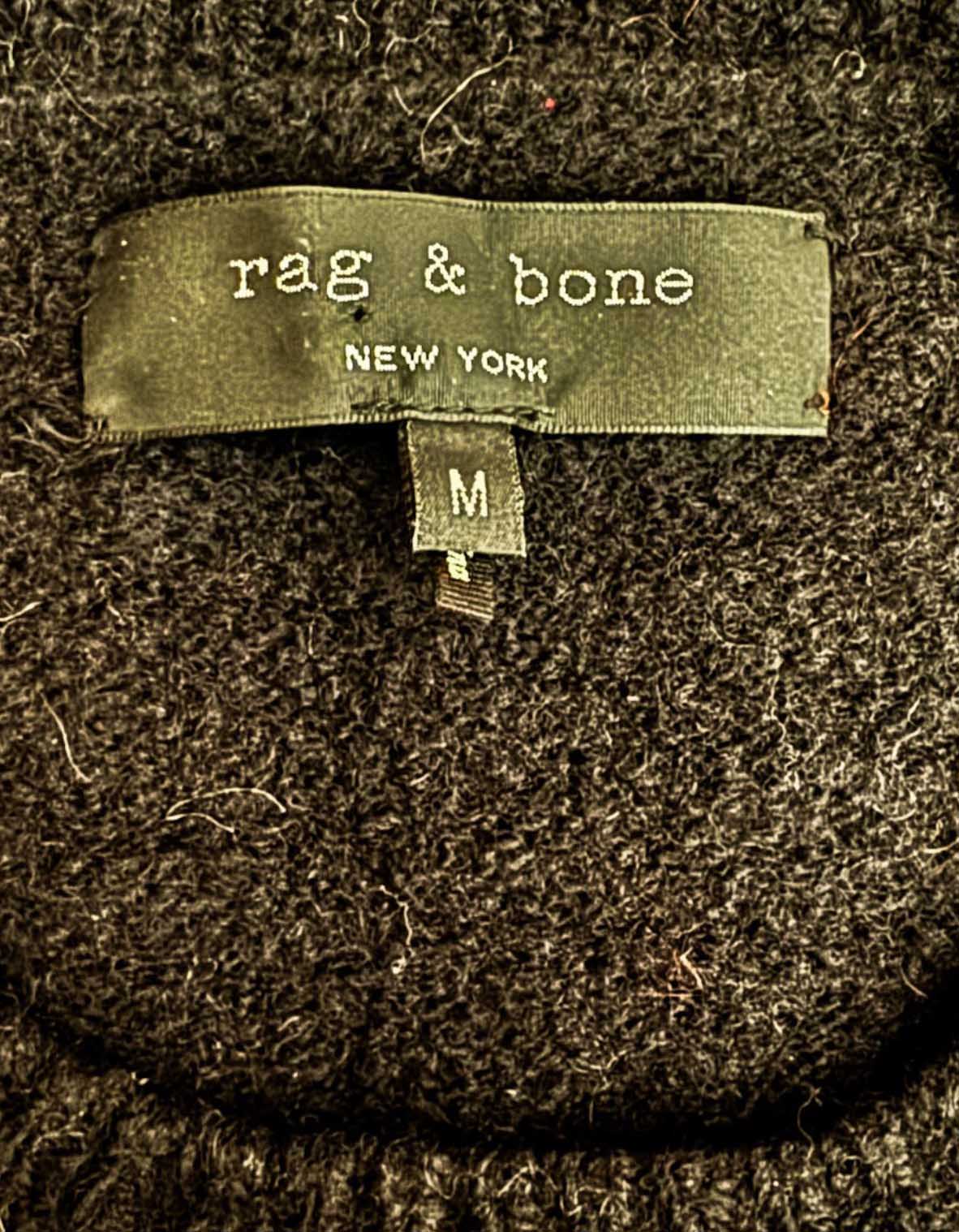 RAG & BONE Striped Crew Neck Sweater - Medium