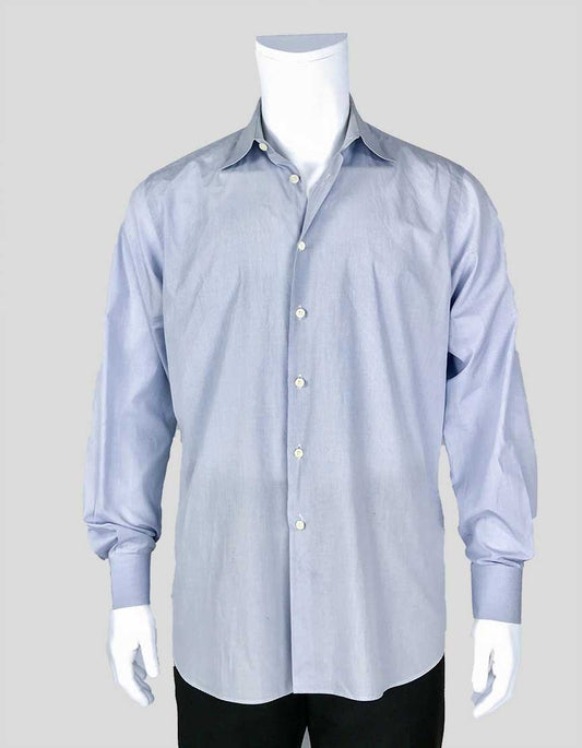 PRADA Button Down Tailored Shirt - 41/16 US