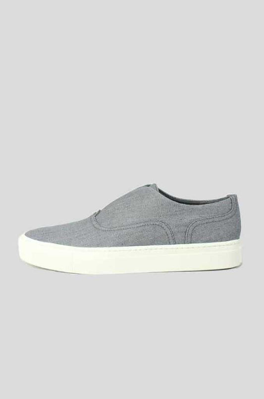 Vince Nelson Grey Denim Slip On Sneakers - 5.5M US