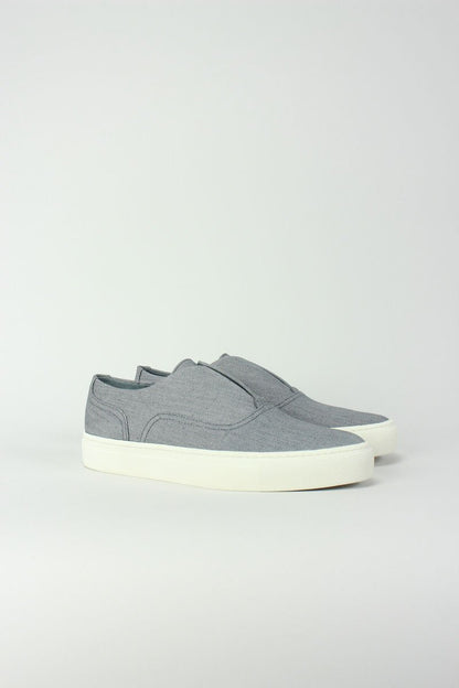 Vince Nelson Grey Denim Slip On Sneakers - 5.5M US