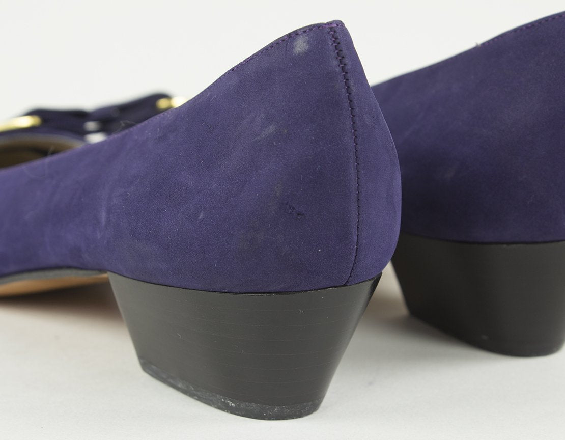 SALVATORE FERRAGAMO Low Heel Pumps - 7.5AA US
