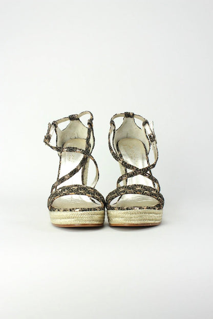 Jean Michel Cazabat Wedge Sandals - 39 IT | 9 US