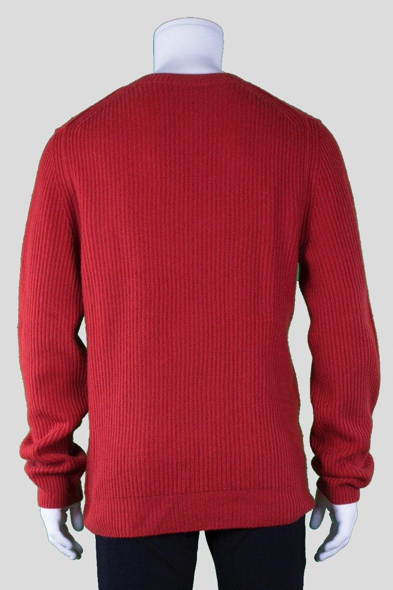 TSE Ribbed Crewneck Long Sleeve Cashmere Sweater - X-Large