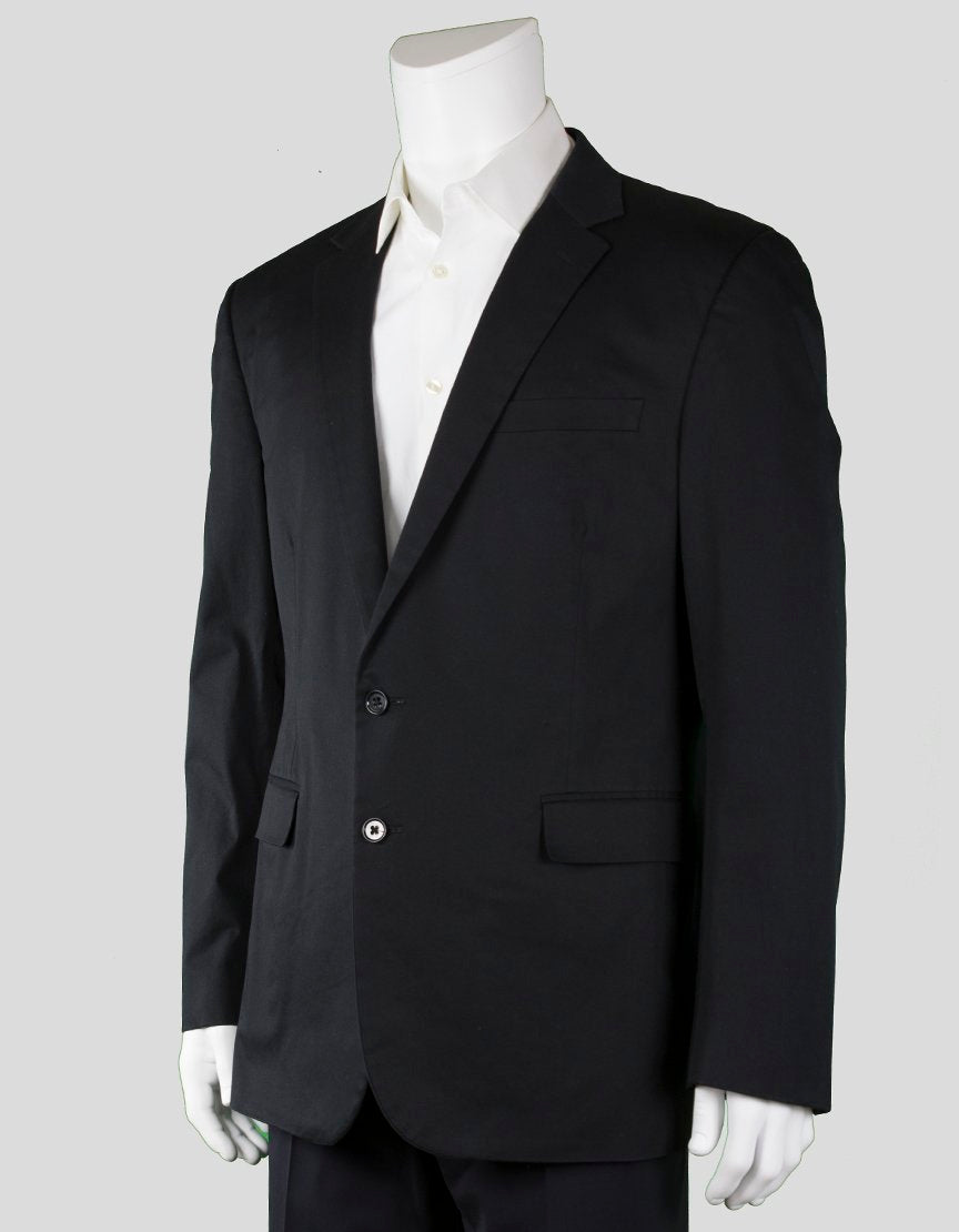 Ralph Lauren Black Label Anthony Cotton Two Button Notch Lapel Double Back Vent Sport Coat Blazer 46 R