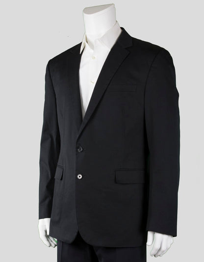 Ralph Lauren Black Label Anthony Cotton Two Button Notch Lapel Double Back Vent Sport Coat Blazer 46 R