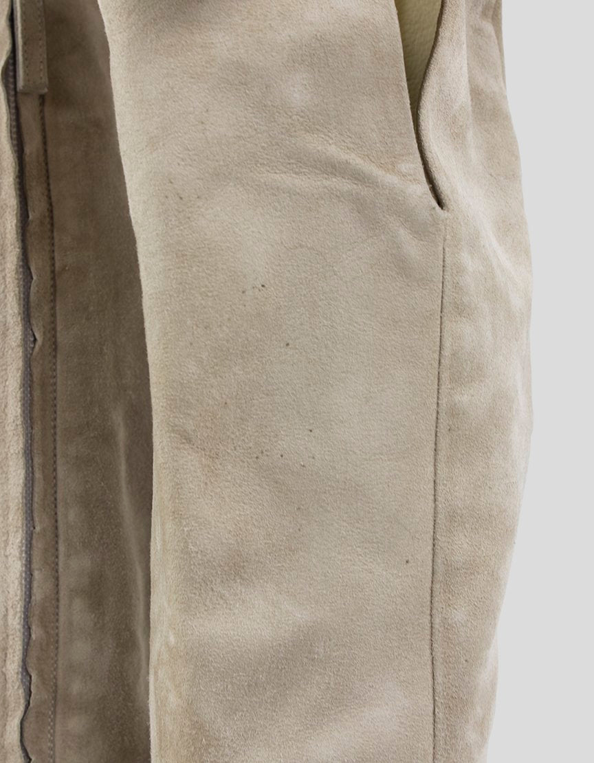 GIUSEPPE ZANOTTI Tan Suede Platform Knee Hi Boots - 39 IT | 9 US