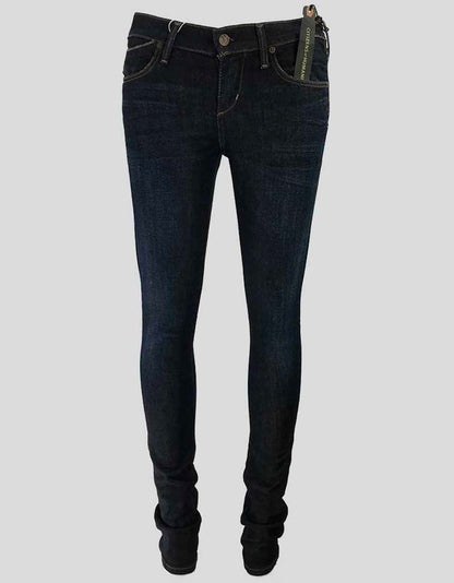 CITIZENS OF HUMANITY The Avedon Low Rise Skinny Five Pocket Jeans - 25 US