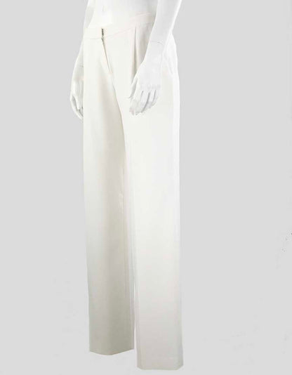 Intermix Off White Wide Legged Pants 4 US