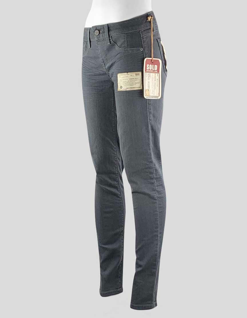 Sold Design Lab Mid Rise Soho Super Skinny - Medium