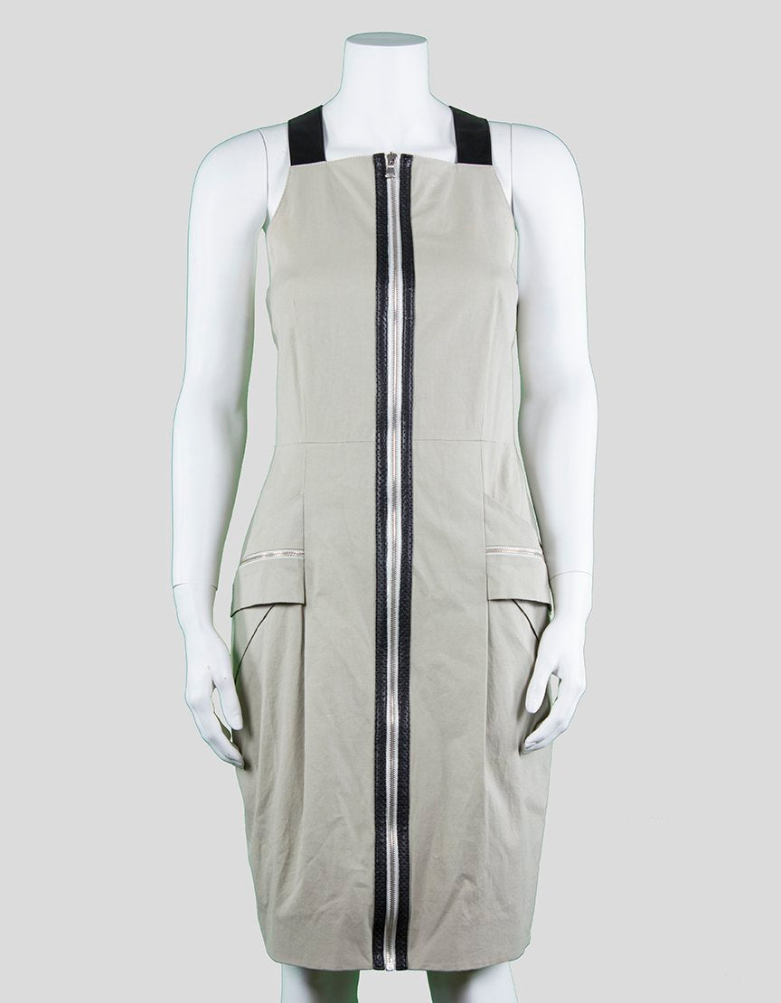 Proenza Schouler Jumper Dress With Hip Pockets Size 10