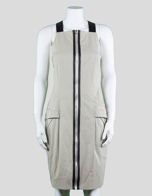 Proenza Schouler Jumper Dress With Hip Pockets - 10 US