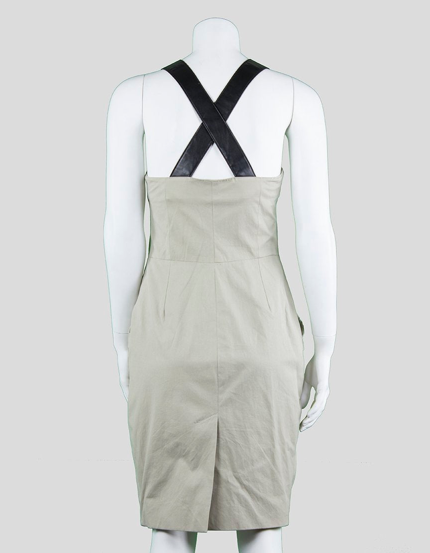 Proenza Schouler Jumper Dress With Hip Pockets Size 10