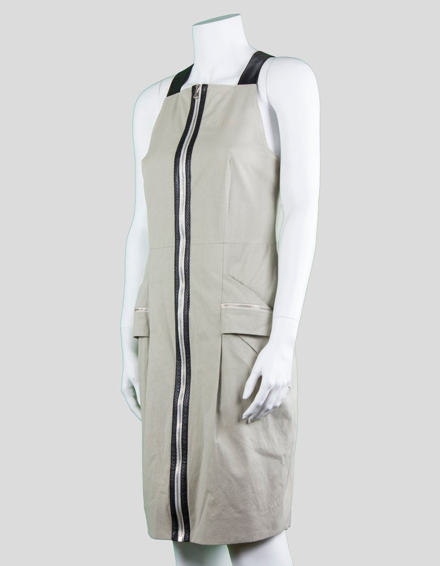 Proenza Schouler Jumper Dress With Hip Pockets Size 10