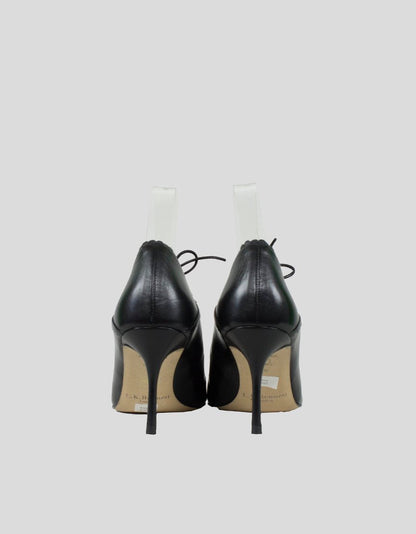 L.K. BENNETT Leather Mesh Heels w/ Tags - 40 IT | 10 US