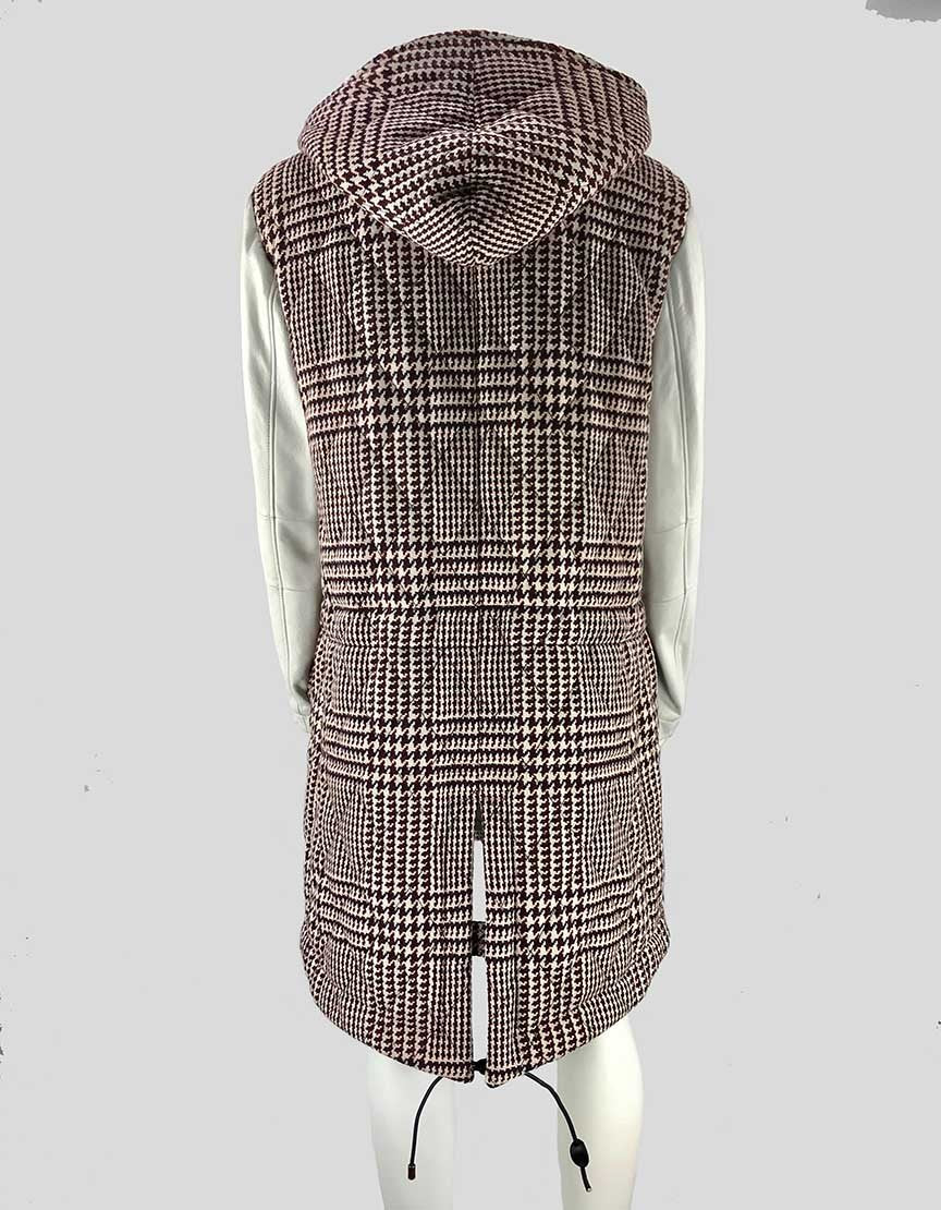 Tommy Hilfiger Collection Padded Winter Three Quarter Length Coat Size 4 US