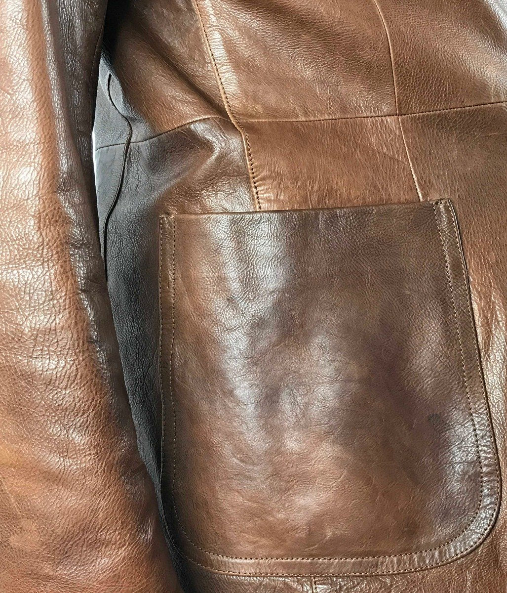 PRADA Leather Blazer - 50 IT | 40 US