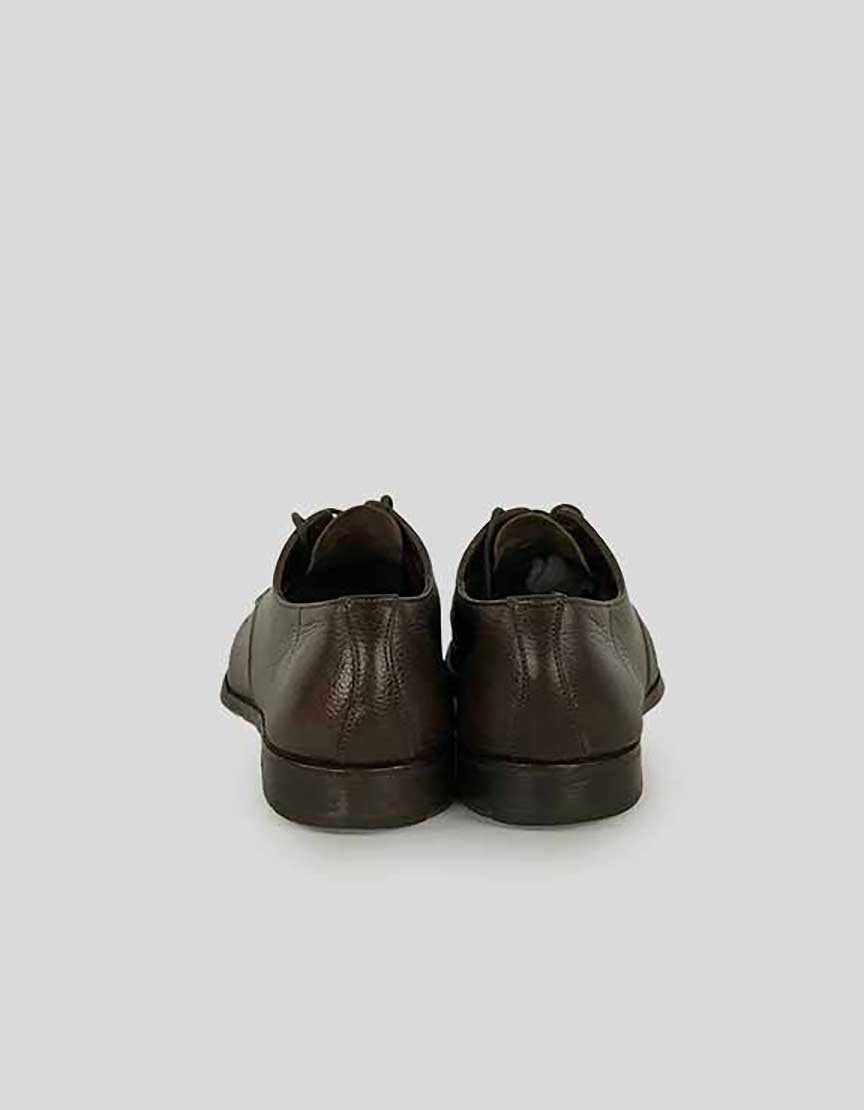 Alfred Sargent X Seize Sur Vingt Gibson Dress Shoes In Walnut Brown Grain Leather Size 9 US