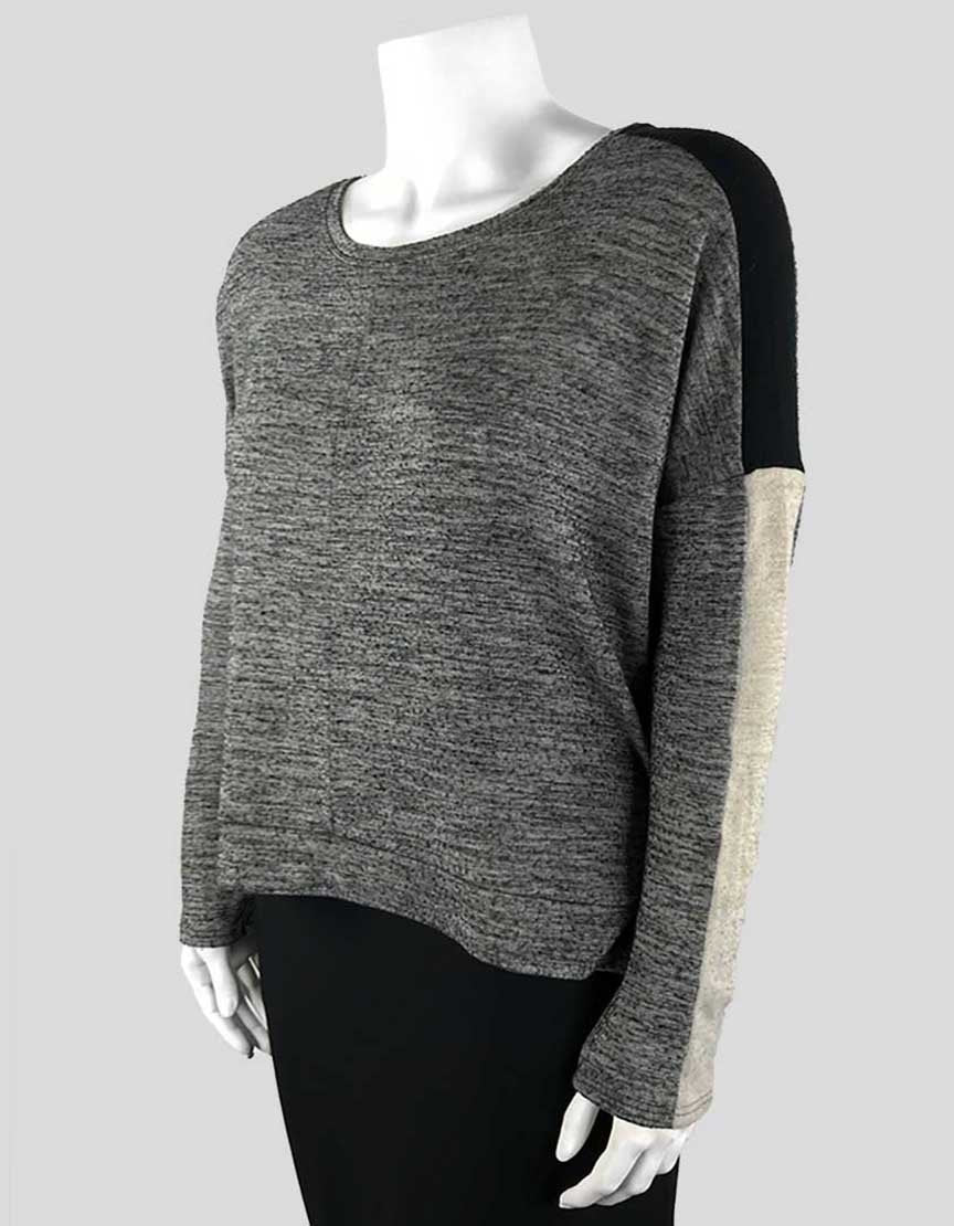 VELVET Long Sleeve Crewneck T Shirt - Small