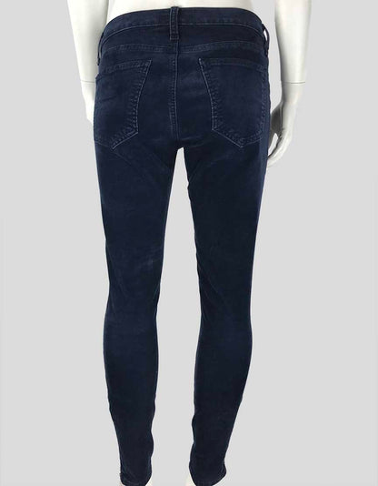 Current Elliott Soho Zip Stiletto Corduroy Jeans - 27 US