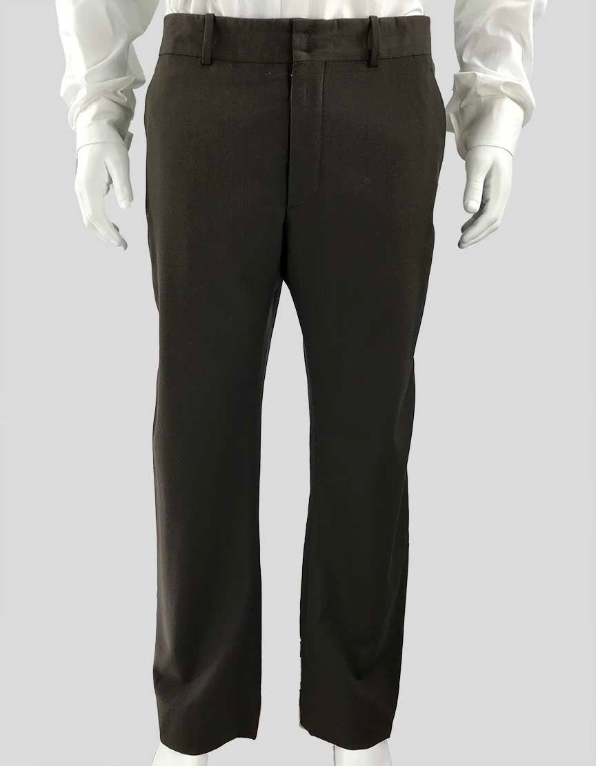 MAISON MARTIN MARGIELA Brown Houndstooth Pants - 40 US