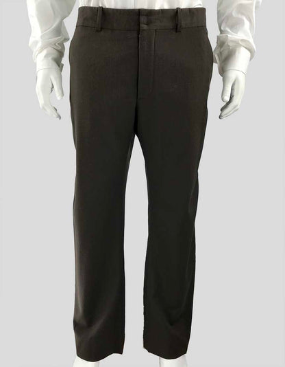 MAISON MARTIN MARGIELA Brown Houndstooth Pants - 40 US