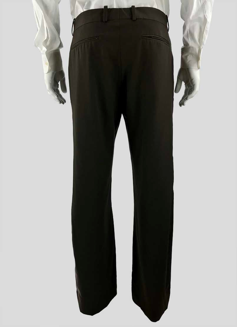 MAISON MARTIN MARGIELA Brown Houndstooth Pants - 40 US