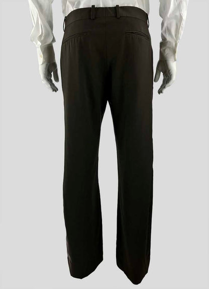 MAISON MARTIN MARGIELA Brown Houndstooth Pants - 40 US