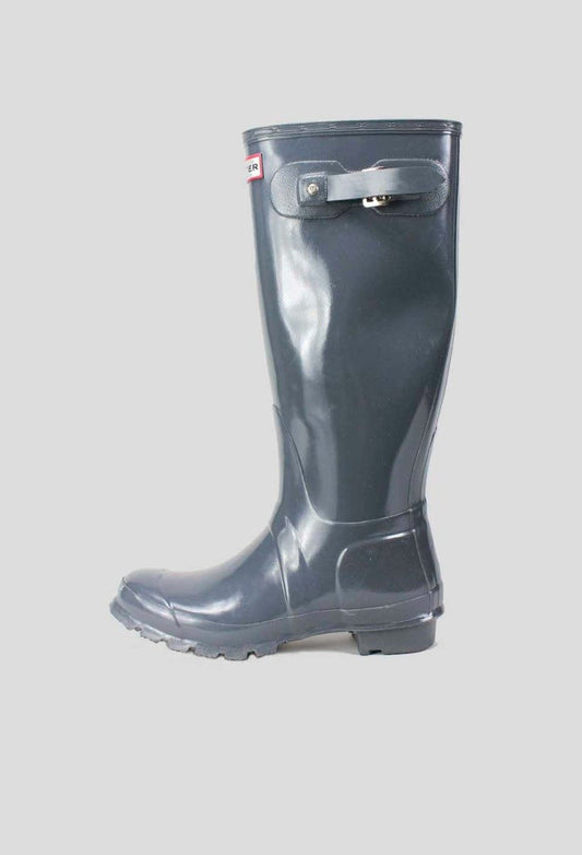 Hunter Women's Adjustable Gloss Rain Boots - 6M US