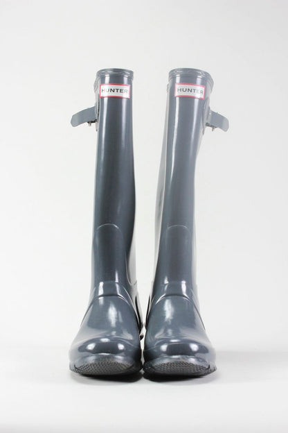 Hunter Women's Adjustable Gloss Rain Boots - 6M US