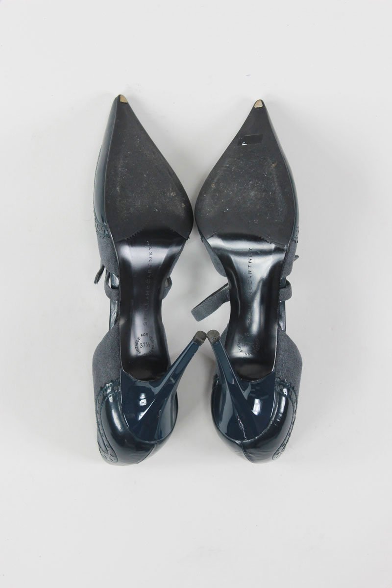 STELLA MCCARTNEY Vegan Suede Heels - 37.5 IT | 7.5 US