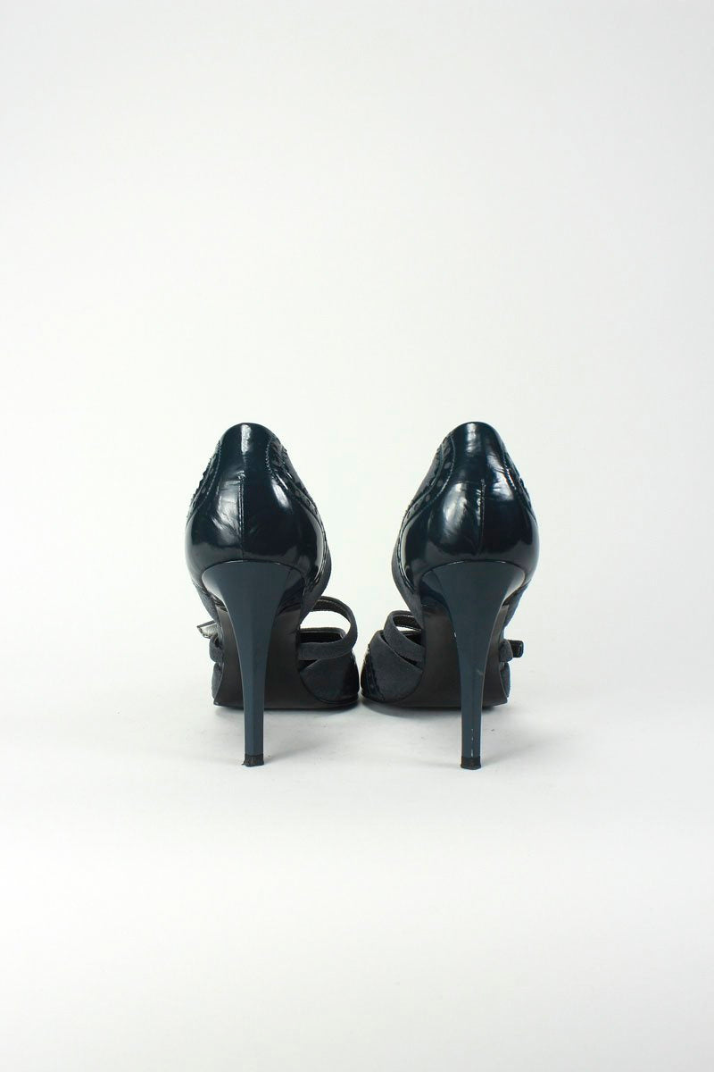 STELLA MCCARTNEY Vegan Suede Heels - 37.5 IT | 7.5 US